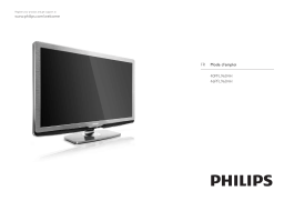 Philips 40PFL9704H Manuel du propriétaire