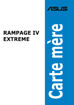 Asus Rampage IV Extreme Manuel du propriétaire