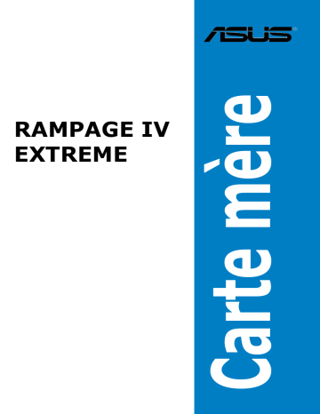 Asus Rampage IV Extreme Manuel du propriétaire | Fixfr