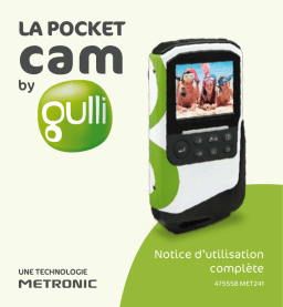 Metronic POCKET CAM BY GULLI Manuel utilisateur