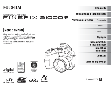 Fujifilm S1000fd Manuel du propriétaire | Fixfr