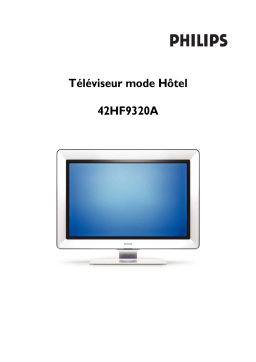 Philips 42HFL9320A Manuel du propriétaire