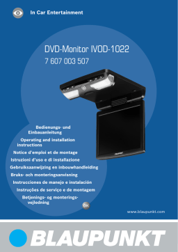 Blaupunkt IVOD-1022 EU Manuel du propriétaire