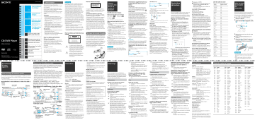 Sony DVP-PQ1 Manuel du propriétaire | Fixfr