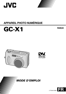 JVC GC-X1 Manuel utilisateur