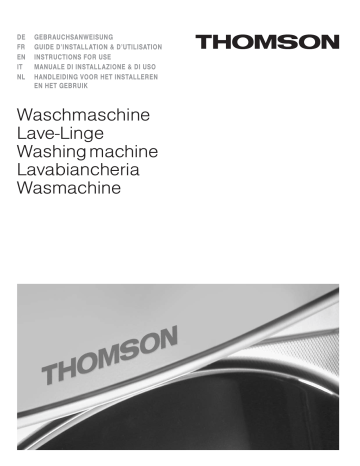 Thomson WTT1469I Manuel du propriétaire | Fixfr