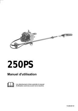 Husqvarna 250PS Manuel du propriétaire