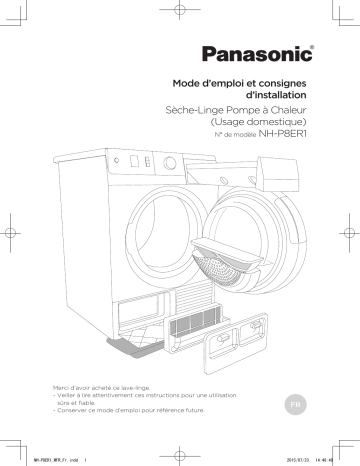 Panasonic NHP8ER1 Manuel du propriétaire | Fixfr