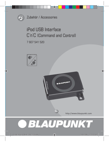 APPLE IPOD-USB INTERFACE CNC | Blaupunkt IF APPLE IPOD / USB C'N'C Manuel du propriétaire | Fixfr