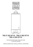 STYX TES-E20 Manuel utilisateur