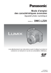 Panasonic LUMIX DMC-LZ30 Manuel du propri&eacute;taire
