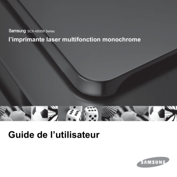 Samsung SCX-4500W Manuel du propriétaire | Fixfr
