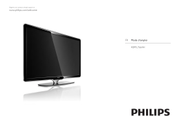 Philips 40PFL7664H Manuel du propriétaire