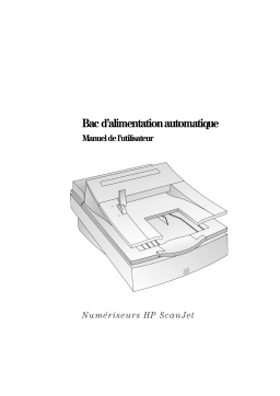 HP SCANJET 6200C Manuel du propriétaire