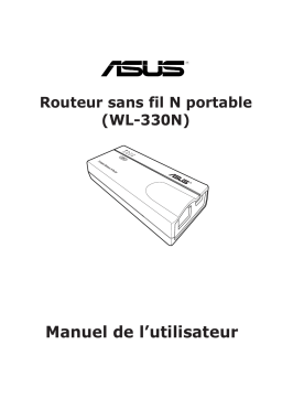 Asus WL-330N Manuel du propriétaire