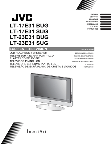 LT-17E31SU | LT-23E31SU | JVC LT-17E31BU Manuel du propriétaire | Fixfr