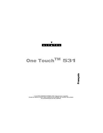 OT-531 | Alcatel-Lucent One Touch 531 Manuel du propriétaire | Fixfr
