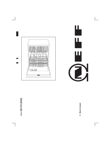 Neff S4556A0 Manuel du propriétaire | Fixfr