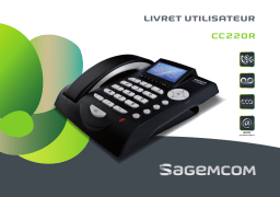 SAGEMCOM CC220R Manuel du propriétaire