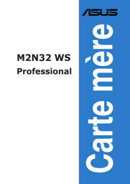 Asus M2N32-WS-PRO Manuel utilisateur