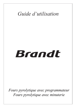 Brandt P4127VN2 Manuel du propriétaire