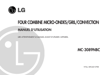LG MC-3089NBC Manuel du propriétaire | Fixfr