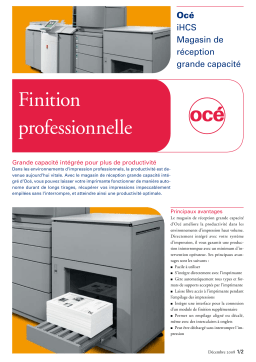 Canon OCE IHCS Manuel du propriétaire