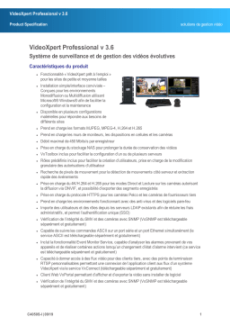 Pelco VideoXpert Professional v 3.6 Manuel utilisateur