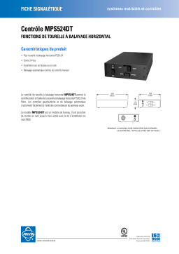 Pelco MPT24DT Manuel utilisateur