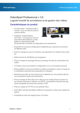 Pelco VideoXpert Professional v 3.0 Manuel utilisateur