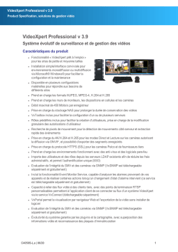 Pelco VideoXpert Professional v 3.9 Manuel utilisateur