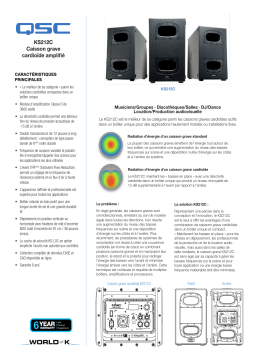 QSC KS212C Manuel utilisateur