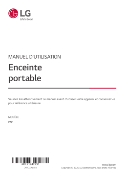 LG PN1 Manuel utilisateur