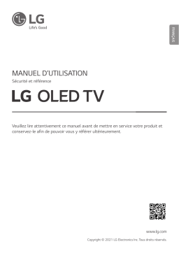 LG OLED77G19LA Manuel utilisateur