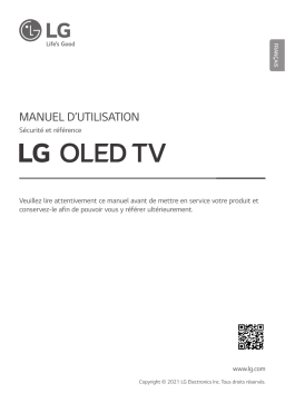 LG OLED77C19LA Manuel utilisateur