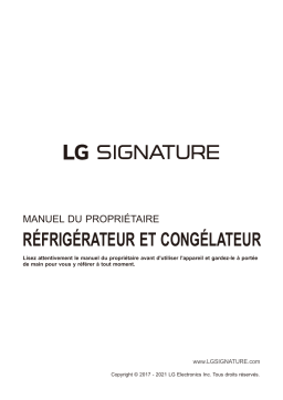 LG LSR100 Manuel utilisateur