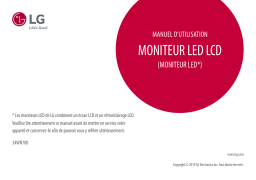 LG 34WN700-B Manuel utilisateur