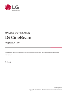 LG PH30N Manuel utilisateur