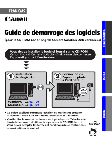 Digital IXUS 700 | PowerShot A510 | Mode d'emploi | Canon DIGITAL IXUS 50 Manuel utilisateur | Fixfr