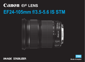 Canon EF 24-105mm f/3.5-5.6 IS STM Manuel utilisateur | Fixfr