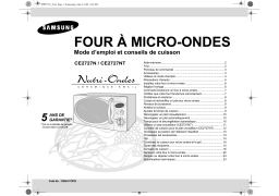 Samsung CE2727N Manuel utilisateur