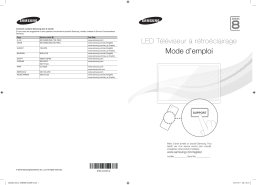 Samsung UA46ES8000R [2012] UA46ES8000R Smart 46-Inch Full HD LED TV Guide de démarrage rapide