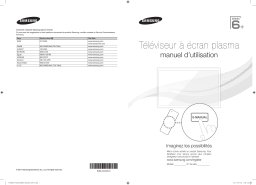 Samsung PS51D6900DR Guide de démarrage rapide