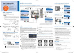 Samsung PN58C590G4F PN58C590 Guide de démarrage rapide