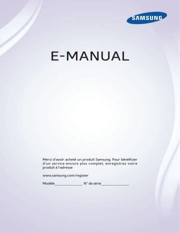 PS51F8500AR | Manuel du propriétaire | Samsung PS64F8500AR Manuel utilisateur | Fixfr