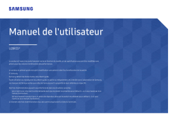 Samsung U28R552UQU 28" UHD Moniteur UR552 Manuel utilisateur