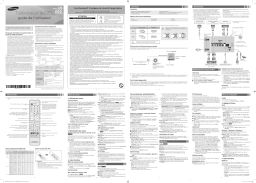 Samsung UN28F4000AF 28" HD Flat TV F4000 Series 4 Manuel utilisateur