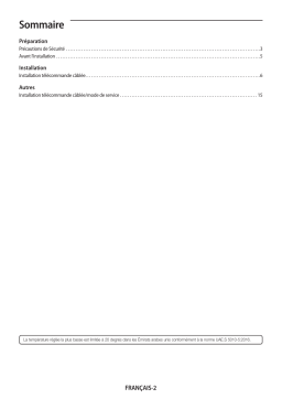 Samsung MWR-SH10N Guide d'installation