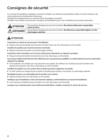 MWR-WE11NDZ | Samsung MWR-WE11N Guide d'installation | Fixfr