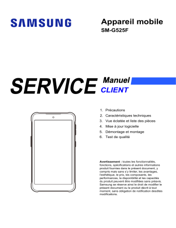 Mode d'emploi | Samsung SM-G525F/DS Manuel utilisateur | Fixfr